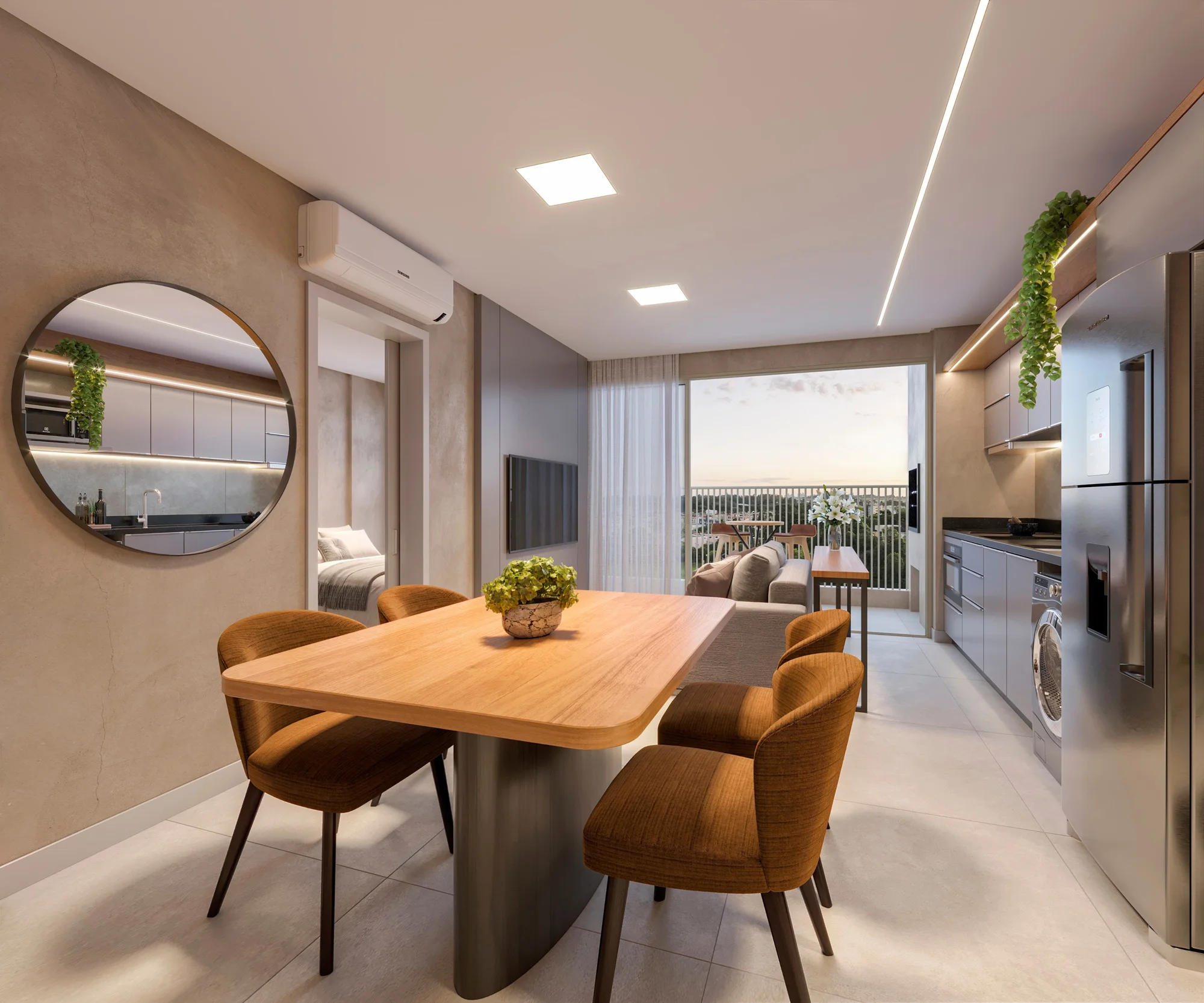 Apartamento 1 suíte